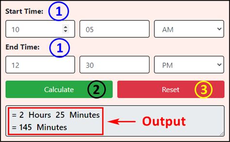 5am to 6pm is how many hours|Time Duration Calculator.